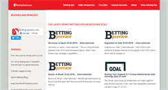 Desktop Screenshot of betting-tipsters.com